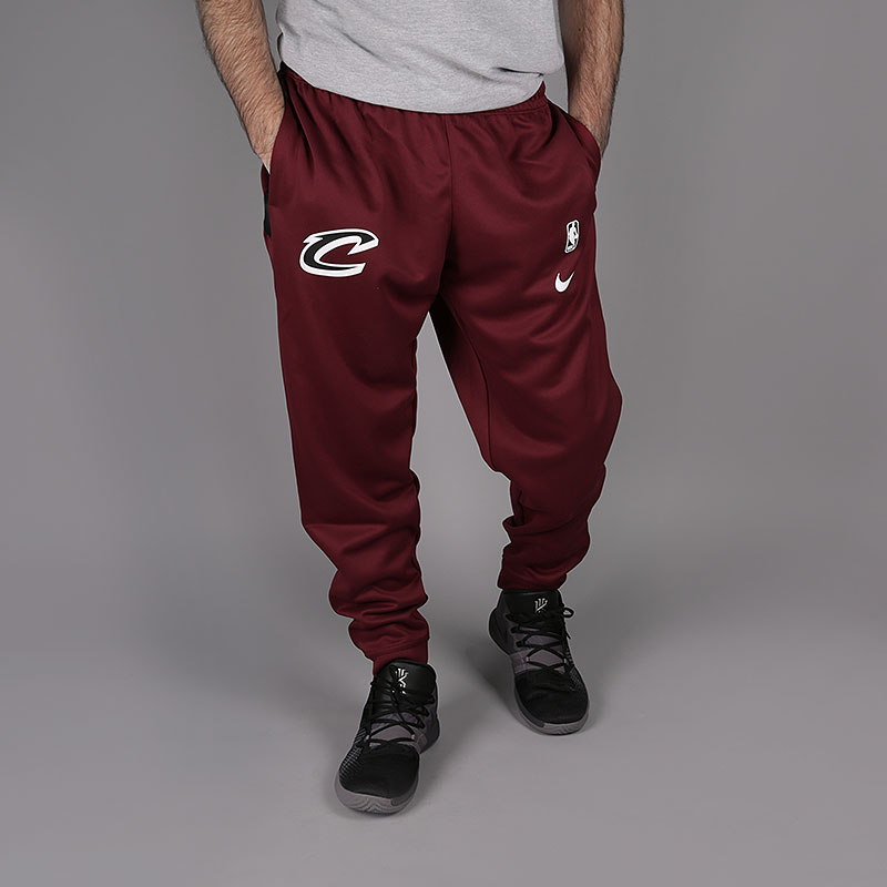 мужские бордовые брюки Nike NBA Cleveland Cavaliers AR9900-677 - цена, описание, фото 1